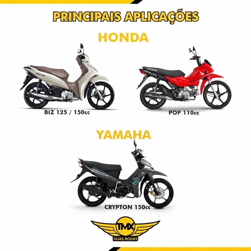 Pneu Moto Maggion 60/100-17 Street Winner Dianteiro Honda Biz 125/110/100 Pop 100 Crypton Uso Sem Câmara — imagem 2 de 2