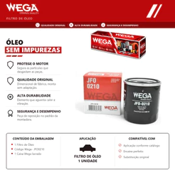 Filtro de Oleo Toyota Camry Corolla Etios Rav4 WEGA JFO0210