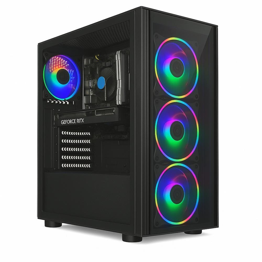 Pc Gamer 3green, AMD Ryzen 7 5700G, 32GB DDR4, Radeon Vega 7, SSD 1TB M.2, Fonte 500W Preto 3G32GB-04
