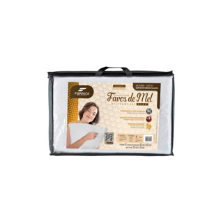 Travesseiro Fibrasca Favos de Mel Lavável 50x70 em Oferta na Shopee