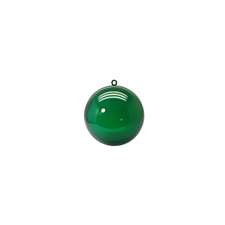 Bola de Acrílico Verde - 8cm - 10 unidades - Rizzo em Oferta na Shopee