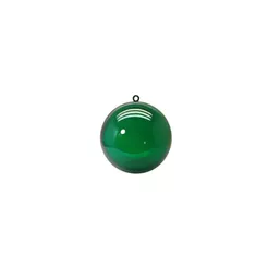 Bola de Acrílico Verde - 8cm - 10 unidades - Rizzo