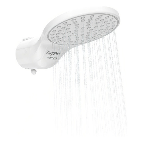 Ducha Moment 4 Temperatura 6800w 220v Branco ZAGONEL em Oferta na Shopee