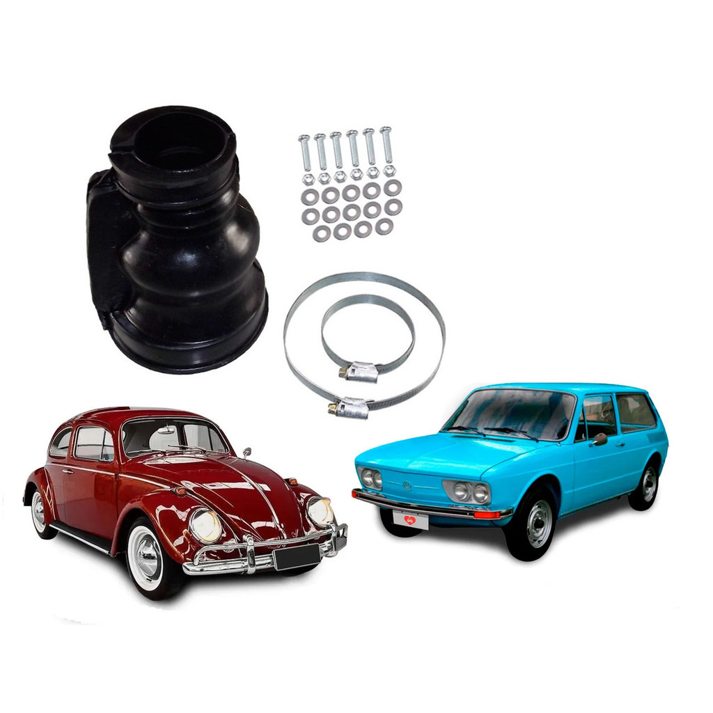Kit Coifa Cambio Caixa Sabó Fusca 1300 1500 1600 Brasilia