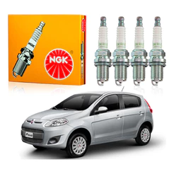 Jogo Velas Ngk Novo Palio 1.0 Evo 2013 A 2016