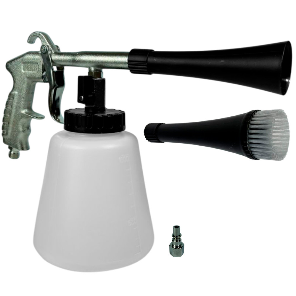 Tornador a Sucção PDR PRO 209 para Limpeza Automotiva Copo 1000ml Bico com Cerdas