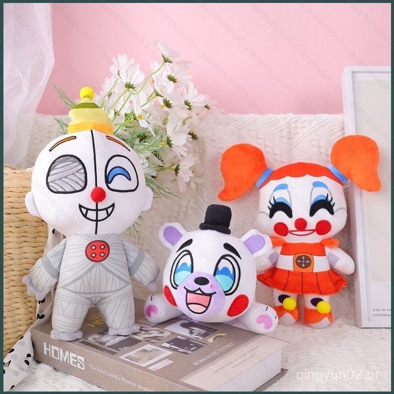 SQ5 FNAF Sister Location Ennard Circus Baby Funtime Freddy Bonecas de Pelúcia Joker Brinquedos de Pelúcia para Meninas J
