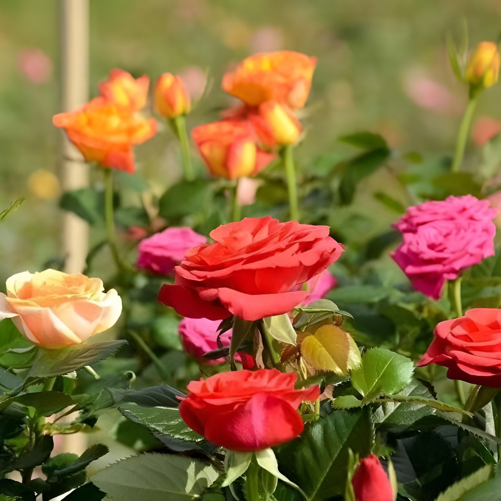 sementes puras Sementes De Rosa Para Cercas E Pérgolas flores românticas
