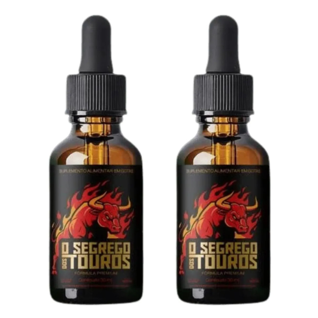 O Segredo dos Touros 30ml suplemento Alimentar 2 potes