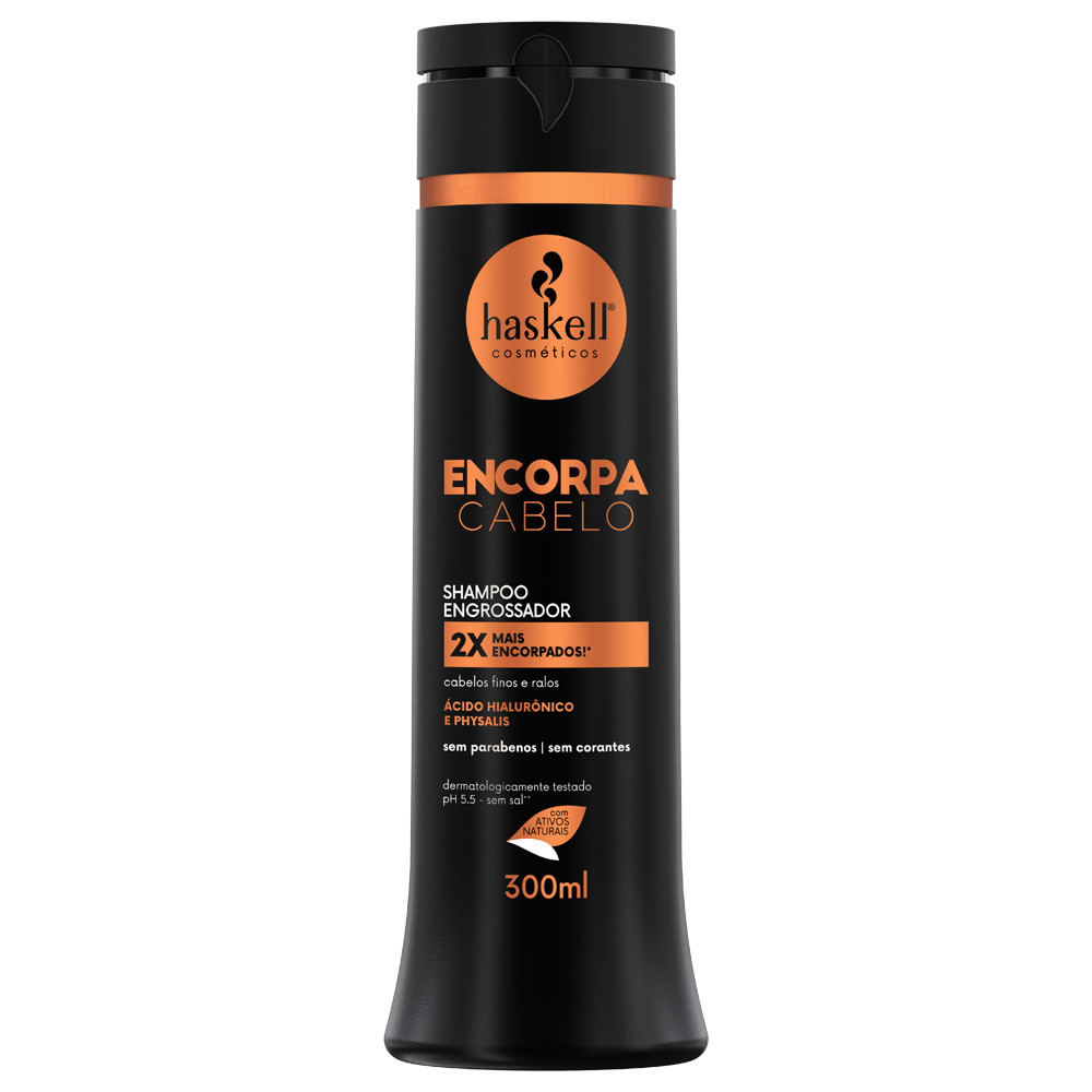 Shampoo Encorpa Cabelo 300ml Haskell em Oferta na Shopee