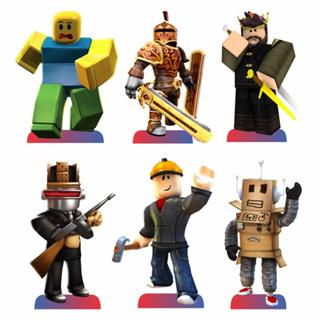 Kit 6 Displays de Chão 45cm Totens MDF 3mm - Roblox em Oferta na Shopee