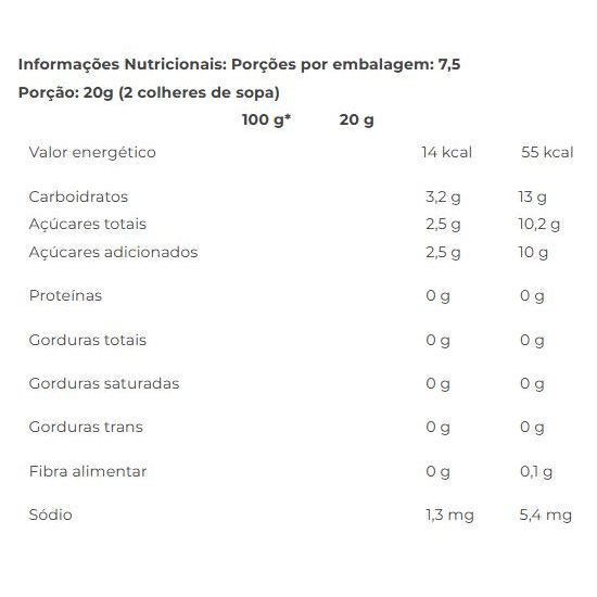 1~4 Pasta Saborizante Concentrada Morango 150g Dabella Puro Sabor — imagem 2 de 2