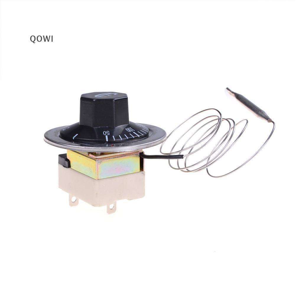 qo AC 220V 16A Interruptor De Controle De Temperatura Do Termostato Para Forno Elétrico 50-300C Dial br