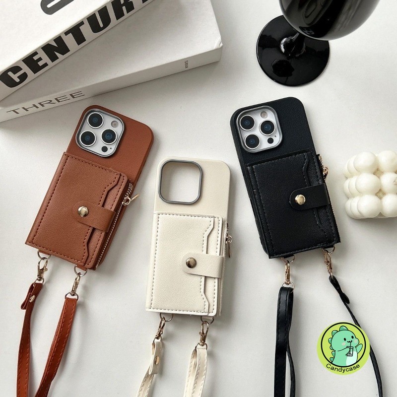 Capa De Telefone Carteira De Luxo Com Cordão Para Samsung Galaxy A37 A36 A35 A34 A33 A32 M32 A31 A30S A27 A26 A25 A24 A2