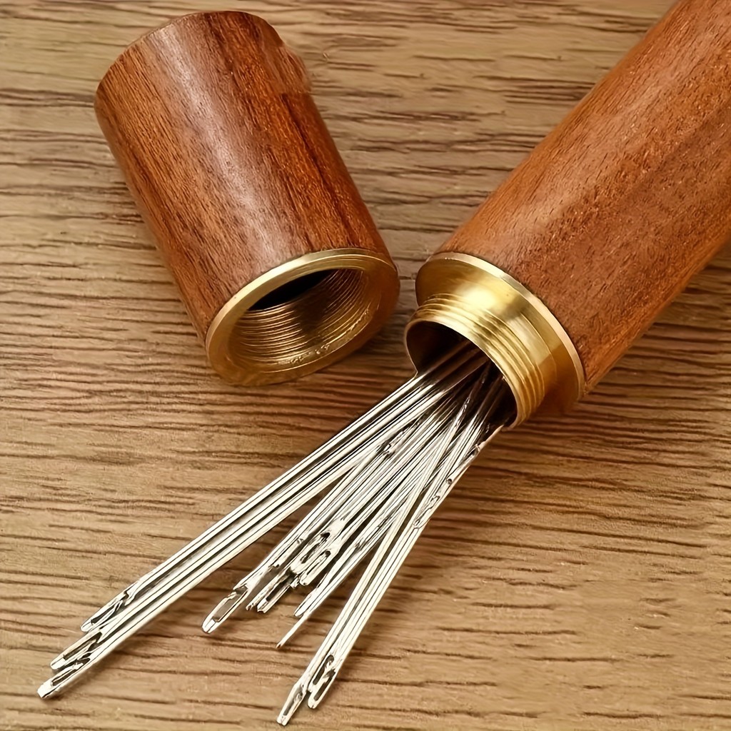 30 Peças Conjunto De Linha De Costura Manual Agulhas De Bordado Suprimentos De Reparo De Acolchoamento