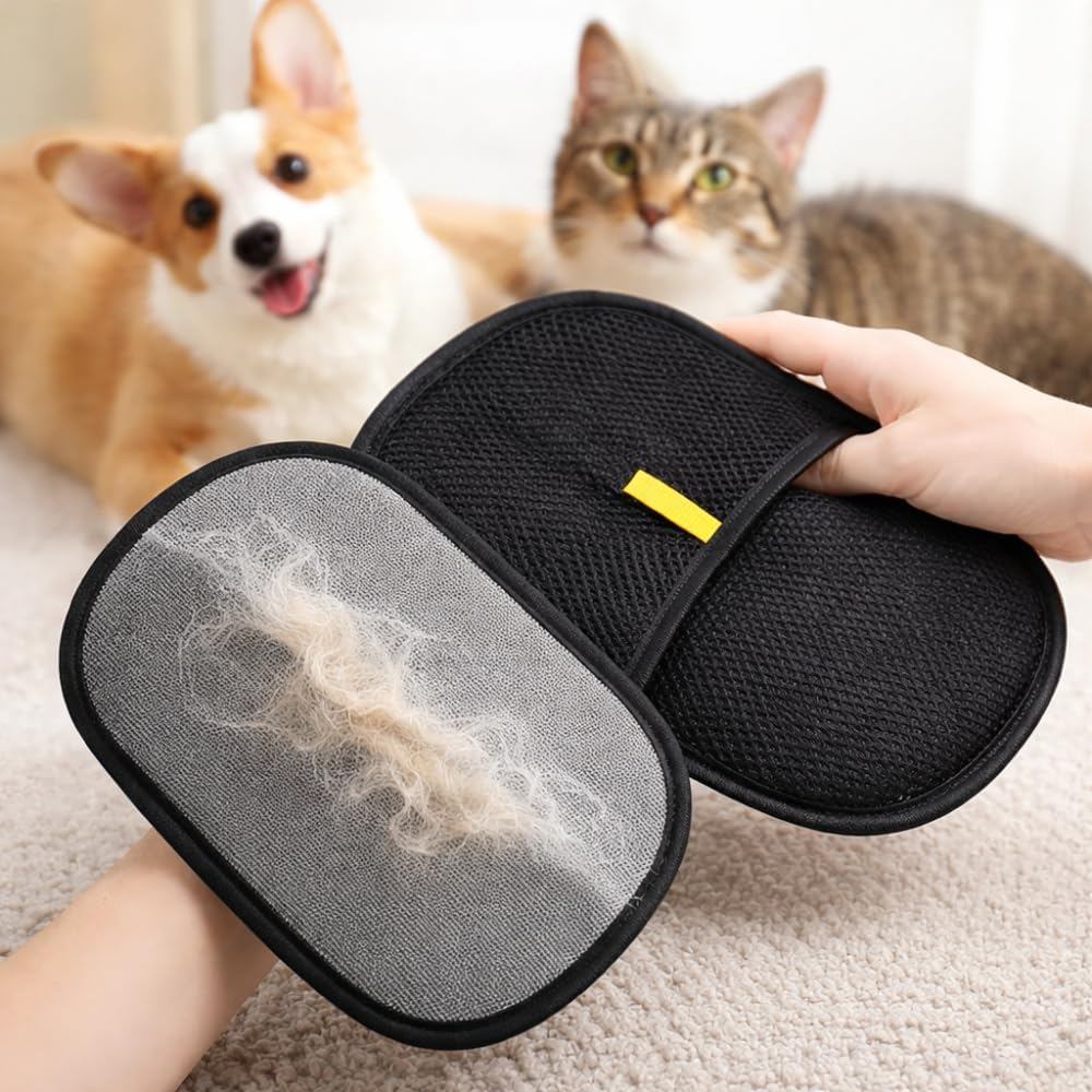 Luva Mágica Removedora De Pelos Pet Roupas Móveis Escova Removedor de Pelos Cães e Gatos