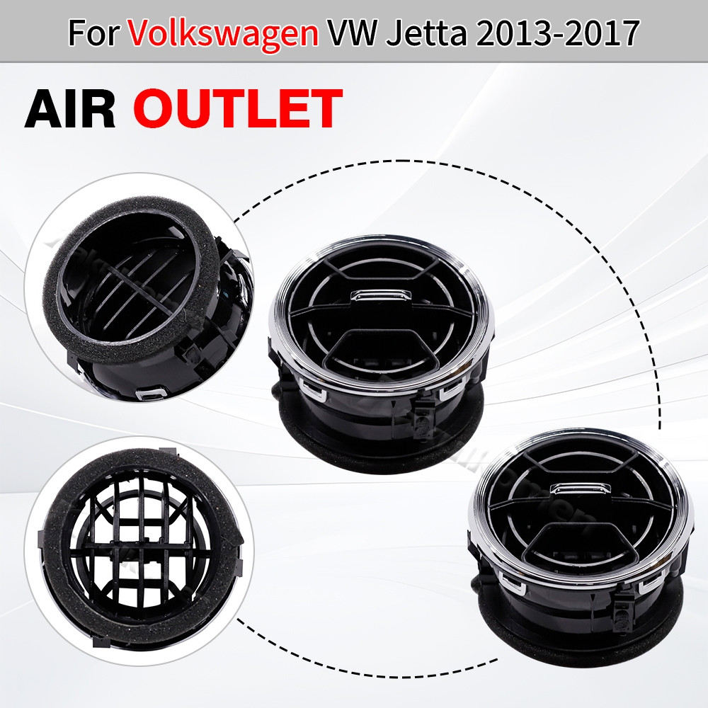 Para Volkswagen VW Jetta 2013 2014 2015 2016 2017 Saída de Ar Condicionado Defletor Acessórios para Carro 83ZM
