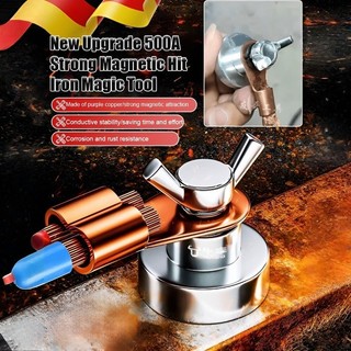 【Forte Magnetismo】[Strong Magnetic Grip] Ferramenta de Solda/Grampo Magnético de Terra/Imã Forte