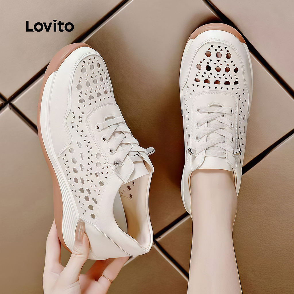 Lovito Sapatos Mary Jane Casuais Estilo Coreano Perfeitos Para O Dia Das Mães Confortáveis ​​para Usar O Dia Todo LFAS7023 · foto 2