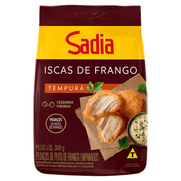 Sadia Iscas de Frango Empanado Tradicional 300g