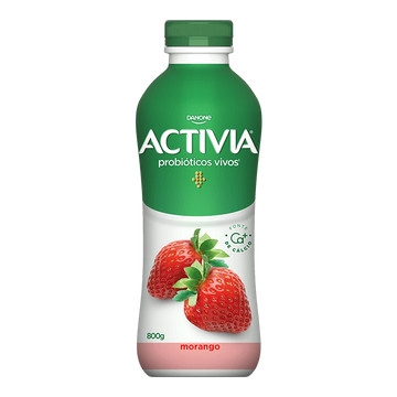 Activia Líquido Morango Iogurte