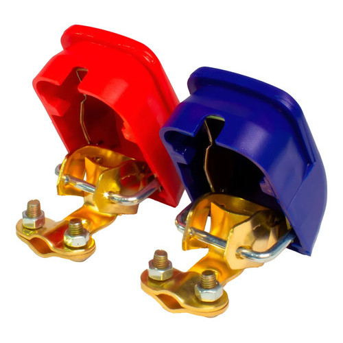 Conector Terminal Bateria Bremen 15110 Engate Rápido Polo Trava Automotivo Bornes Vermelho Azul Carro