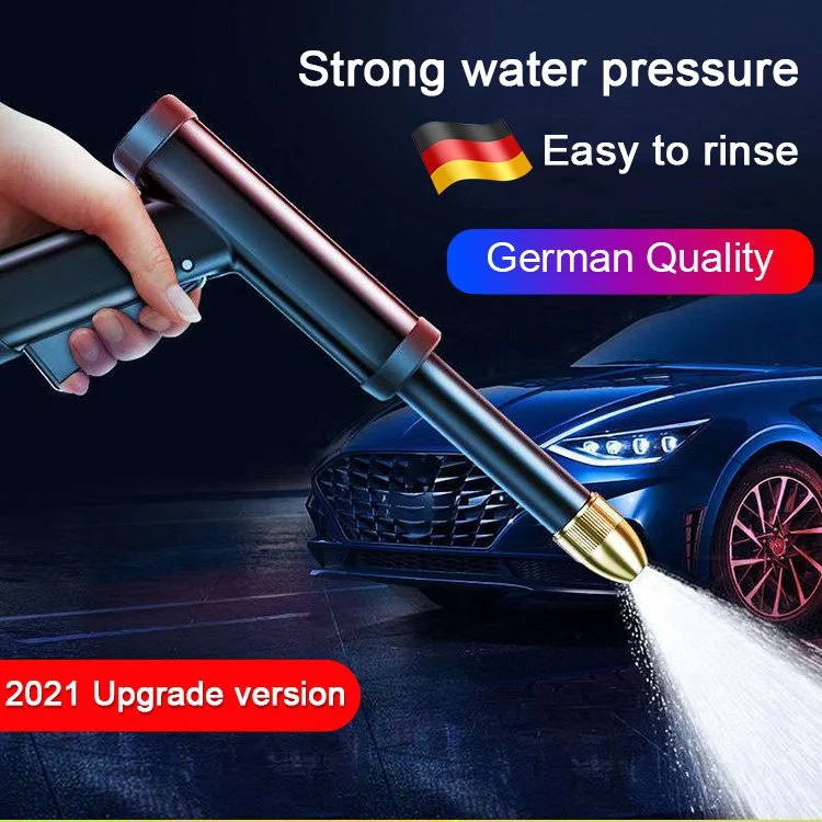 [Alta Pressão Durável] Durable Brass Nozzle & Reinforced Rod/Bico de Cobre Mangueira/Lavagem de Carros/Ferramenta de Lim
