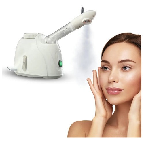 Aparelho Vaporizador Facial E Capilar Portátil Elétrico Cor Branco 220v