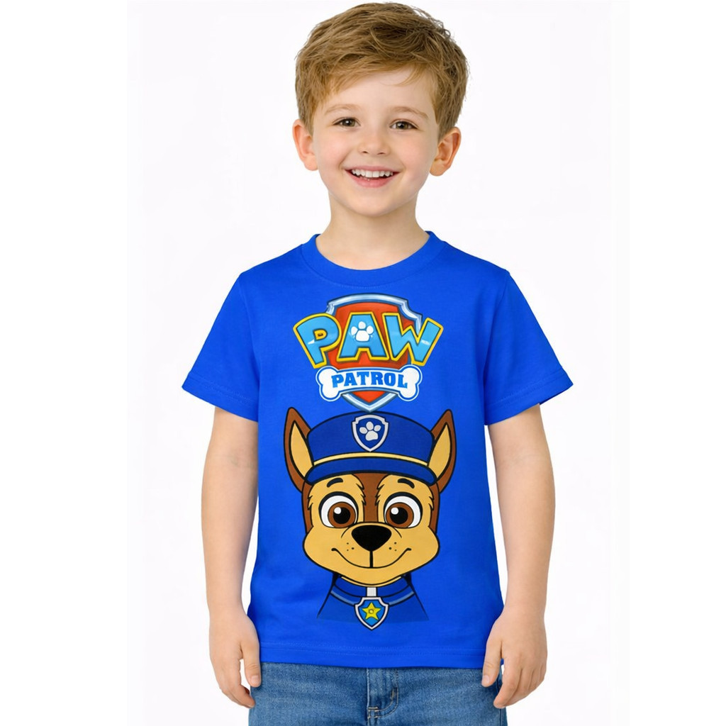 Camiseta Personagens Patrulha Infantil e Adulto Algodão Blusa Estampada Pronta Entrega