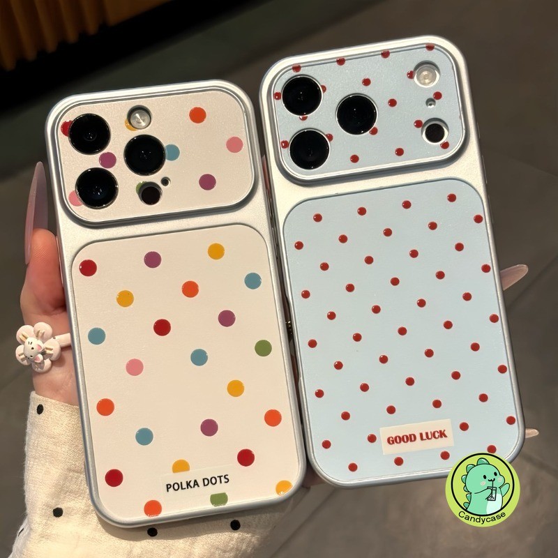 Capa Fofa De Bolinhas Para Samsung Galaxy A17 M17 F17 A16 A15 M15 F15 A14 A13 M13 A12 F12 M12 A11 A10 A10S M10S 5G 4G De