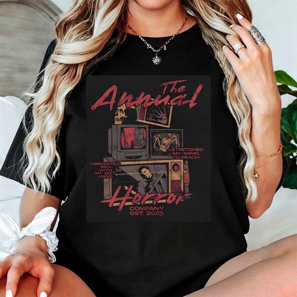 Camiseta Feminina Com Estampa de Cinemas e Letras Coloridas Confortável Linda e Estilosa Moda Feminina Casual