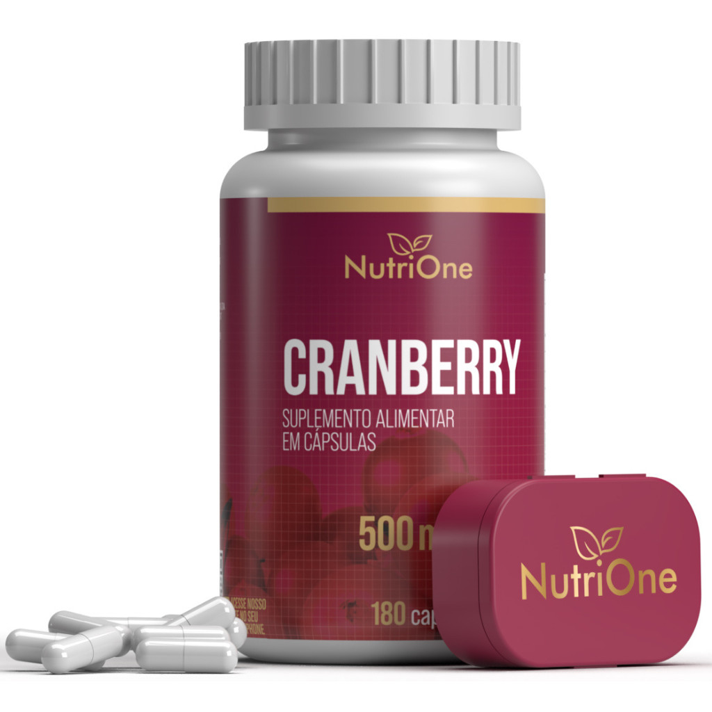 Cranberry 500mg 180 Capsulas - Nutrione