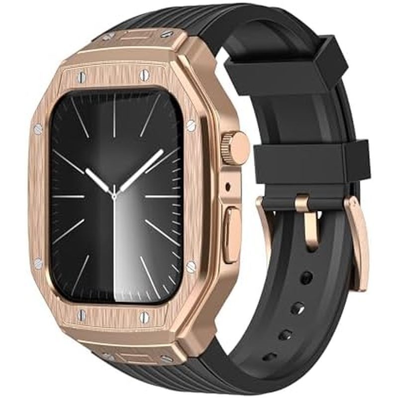 Capa Robusta VeveXiao Com Pulseira Compatível Pulseiras Apple Watch Protetora De