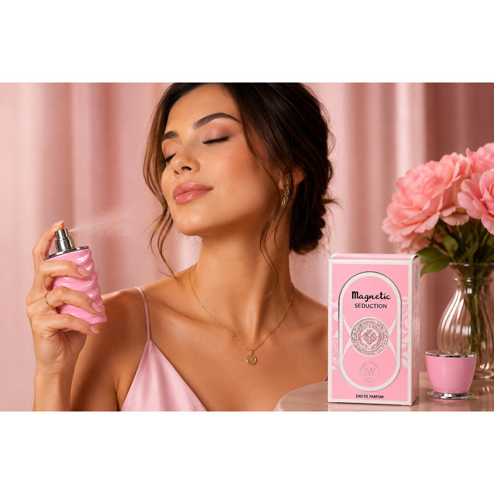 Perfume Magnetic Seduction 034 Rosa 30ml Feminino