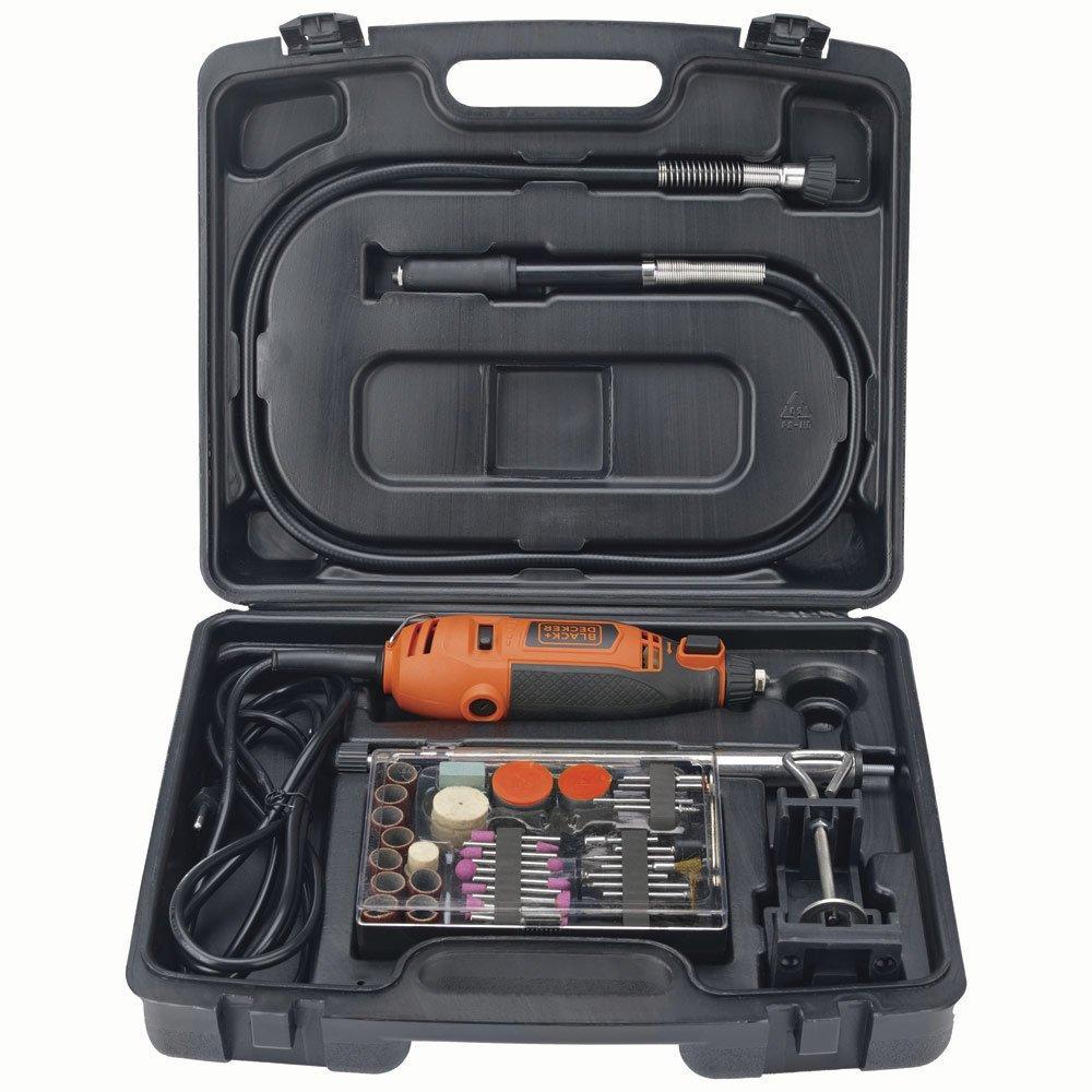 Kit Micro Retífica com Controle de Torque 180W 220V com 110 Peças BLACK+DECKER