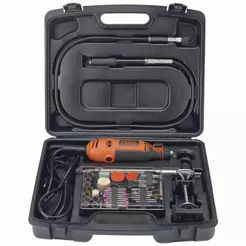 Kit Micro Retífica com Controle de Torque 180W 220V com 110 Peças BLACK+DECKER
