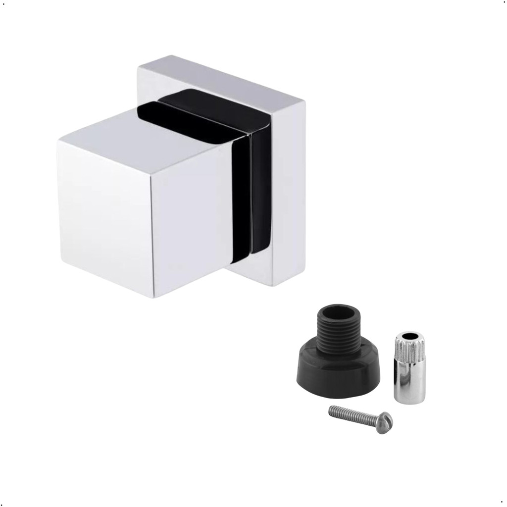 Acabamento Para Registro Quadrado 1/2 e 3/4 com Adaptador Docol