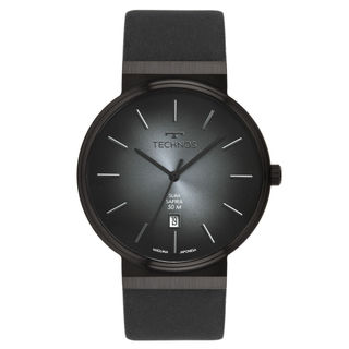 Relógio Technos Masculino Slim Grafite - GM12AJ/0P