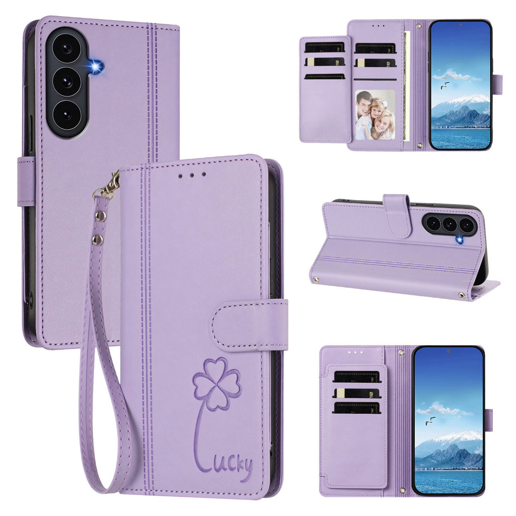 Flip Leather Case For Samsung Galaxy S26 Edge/S26 Ultra/S25 Ultra/S25/S24/S23 Wallet Soft PU Leather Card Slot Skin