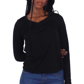 Suéter Feminino Básico Gola V Lãzinha Macia para Inverno