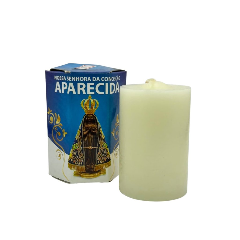 Vela Caixinha Nossa Senhora Aparecida 125g