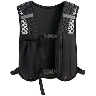 Bolsa De Cinto Para Colete De Corrida Simptech – Mochila Leve Reflexiva Peito , Alças Ajustáveis , Suporte Telefone De A