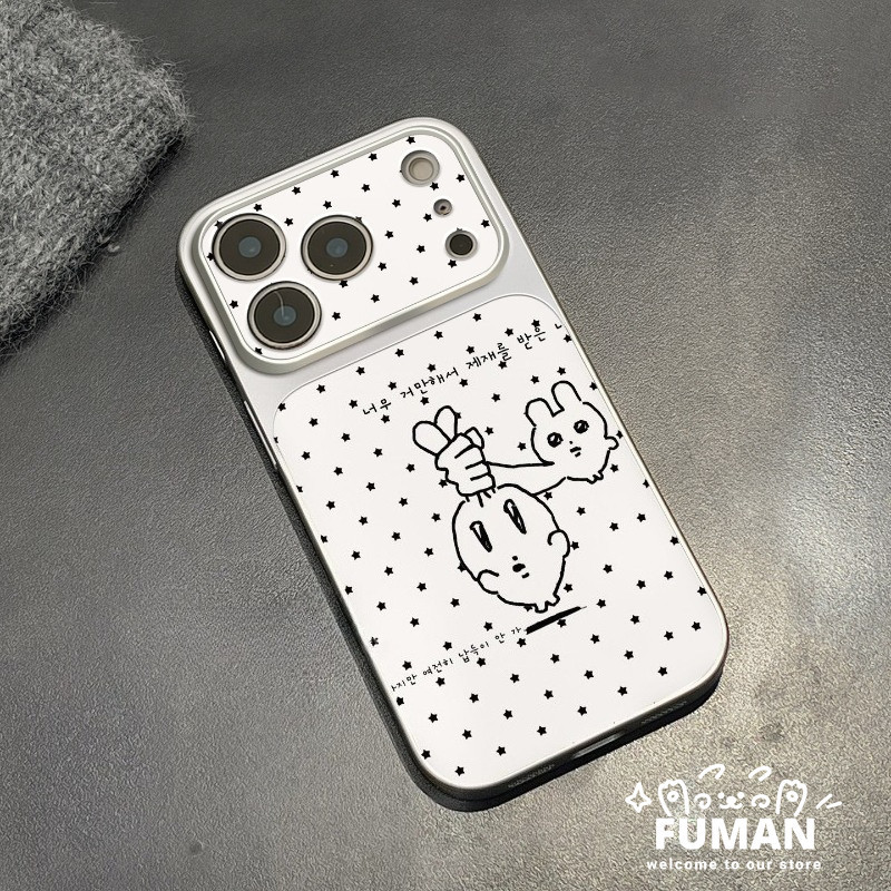 Capa De Telefone Coelho Estilo Coreano Para Samsung Galaxy A57 A56 A55 A54 A53 A52 A52S A51 A50 A50S M40S A30 A30S A73 A