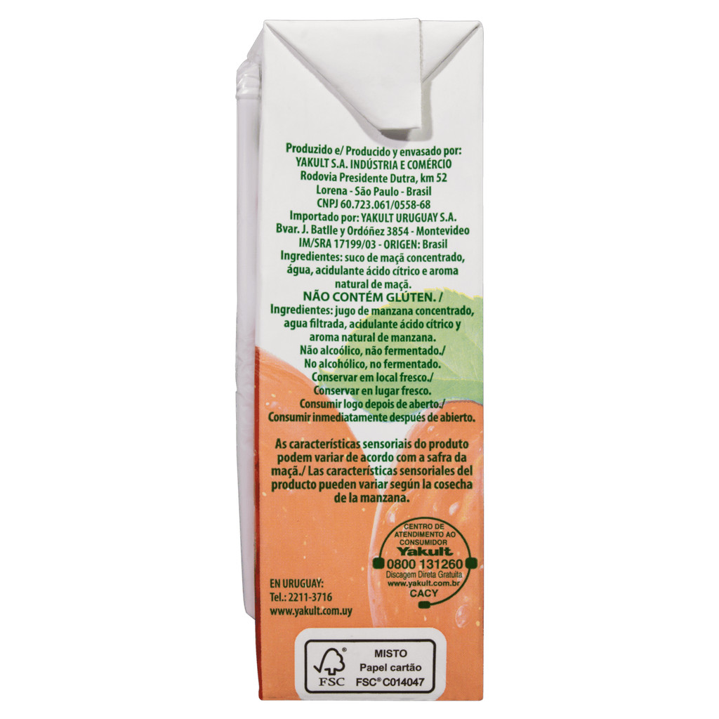 Yakult Suco Maçã Integral TP 200ml · foto 2