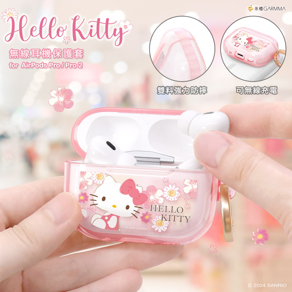 Hellokitty genuíno airpodspro2 fone de ouvido caso bonito Kuromi Apple fone de o