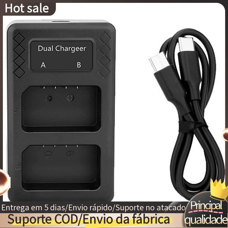 Estojo De Carregamento Portátil Com 2 Espaços , 5V/3A 15W Para Baterias V1/V860III Flash Speedlites VB26A/B/30 , Carrega