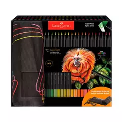Lápis de cor Supersoft 72 cores 371910 Faber-Castell