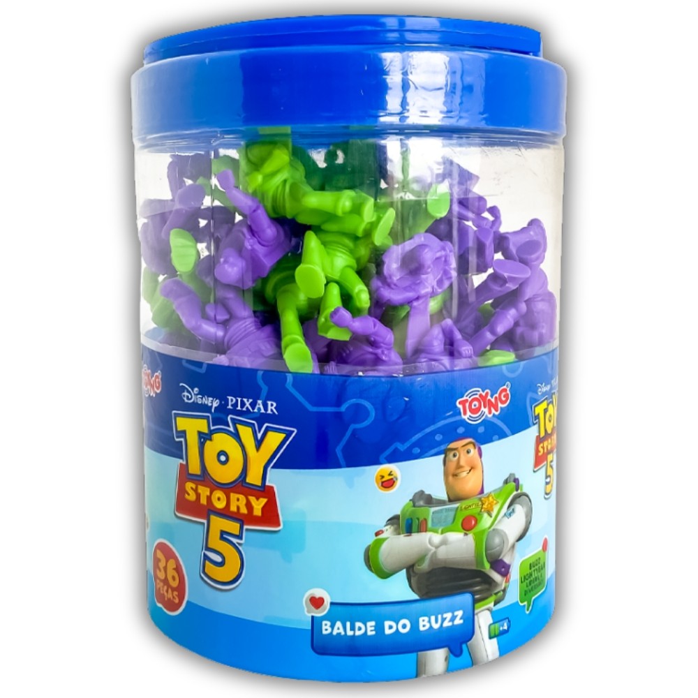 BALDE DO BUZZ LIGHTYEAR TOY STORY 5 DISNEY PIXAR 36 PEÇAS TOYNG BRINQUEDOS DESENHO FILME DIVERSÃO