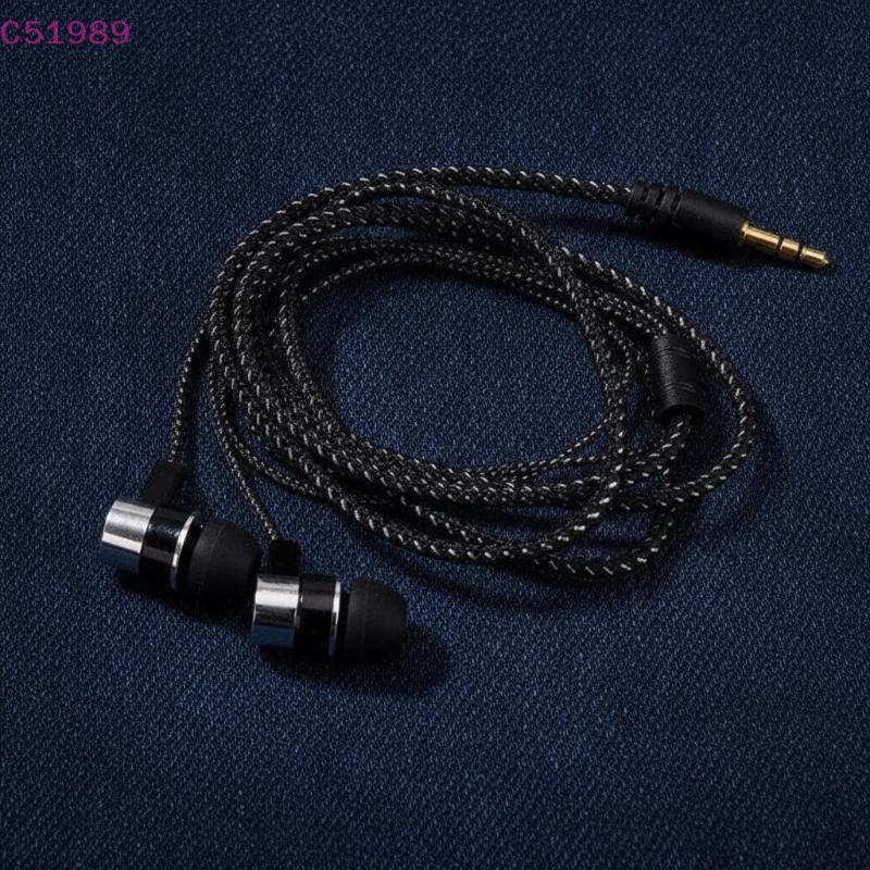[kaan] Fones De Ouvido Intra-Auriculares Com Fio Fone Estéreo Cancelamento De Ruído Plugue De 3.5 Mm Para Esportes Acade