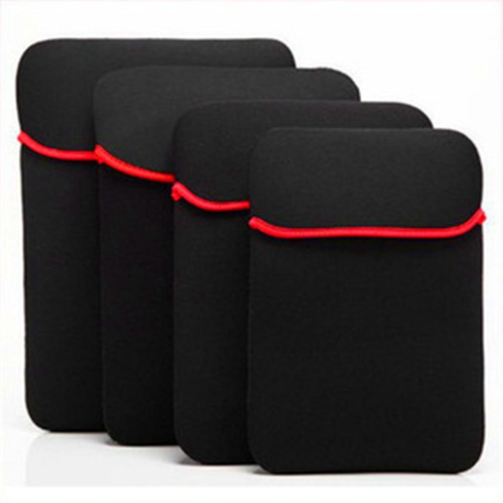 Capa Para PC De Neoprene De 7 A 17 Polegadas , Tablet Com Manga Macia Prevenção De Quedas Reversível Uso